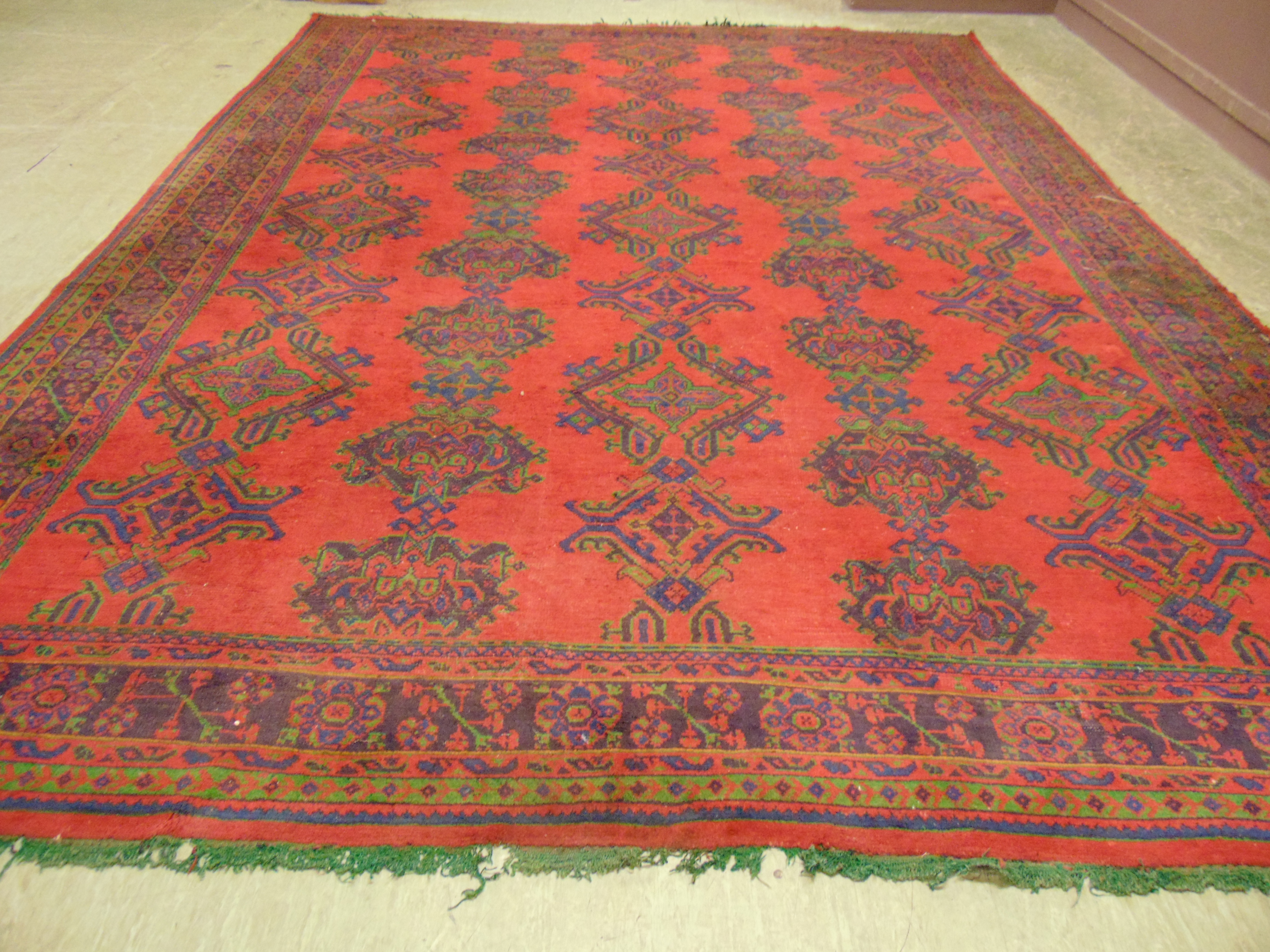 A large handwoven Turkish rug, - Image 4 of 4