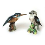 A Beswick model of a Kingfisher (No.2371) together with a Beswick model of a Kookaburra (No.