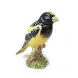 A Beswick model of an Evening Grosbeak, gloss, No.