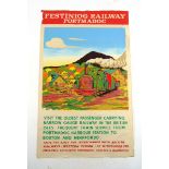 Two 1960s Festiniog Railway posters,