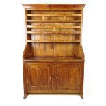 A 19th century pine dresser,