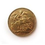 An Edward VII full sovereign dated 1907