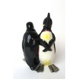 A Beswick model of Courting Penguins, No.1015 CONDITION REPORT: Crazing.