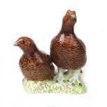 A Beswick model of a pair of Grouse, No.