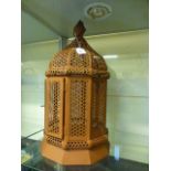 A Moroccan lantern