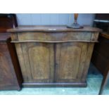 A 19th century mahogany chiffonier,