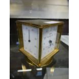 A Sewills of Liverpool combination clock, barometer,