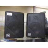 A pair of EV speakers