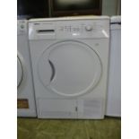 A Beko condenser dryer