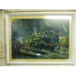 A framed and glazed Cuneo print of 'The Great Marquess'