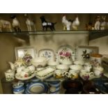 A collection of Portmeirion Pomona pattern tableware