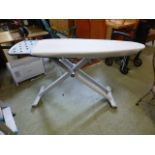 A modern folding ironing board