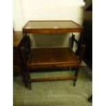 An early 20th century oak captains table