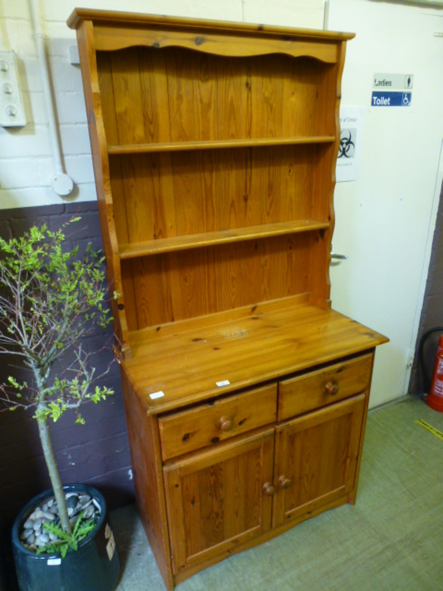 A modern pine dresser