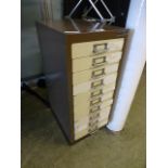 A Bisley filing cabinet