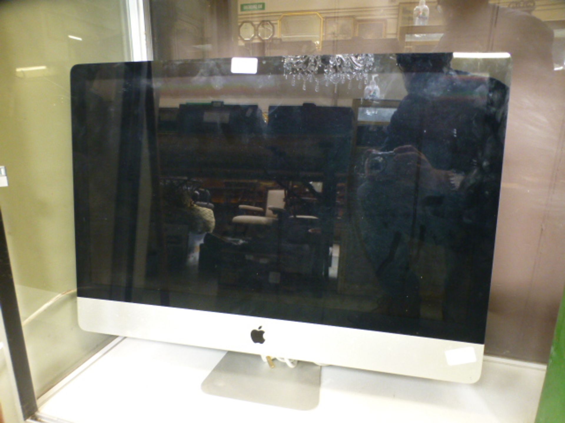 An Apple Mac computer