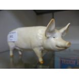 A Beswick model of a pig 'Chwall Queen 40'