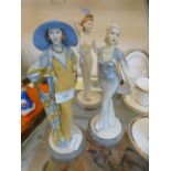 Three Royal Doulton Classique figures to include 'Isobel',
