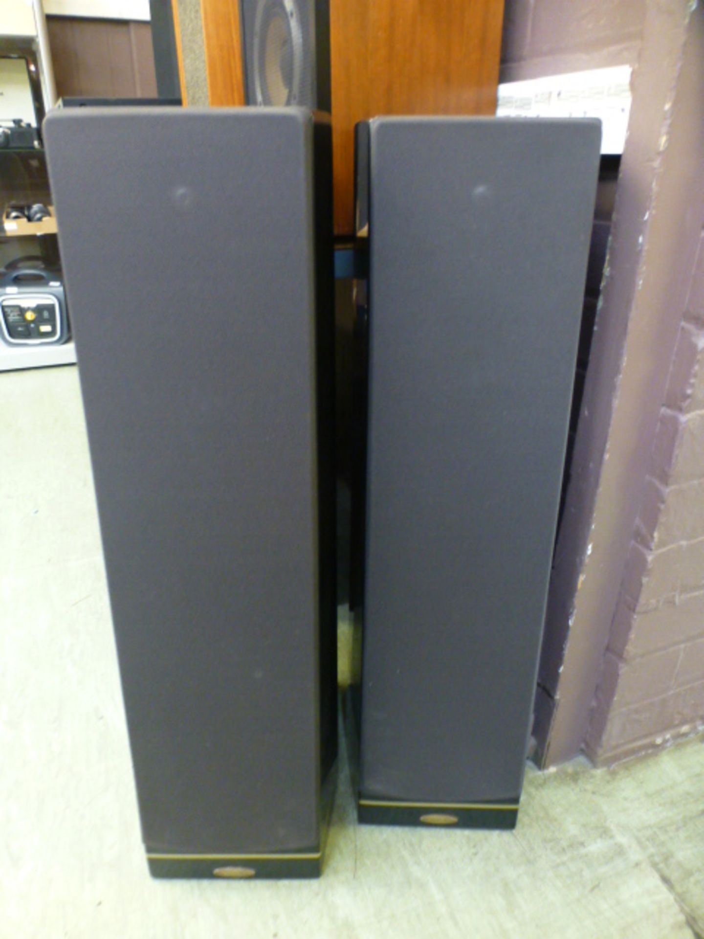 A pair of Mordaunt-Short 860 speakers