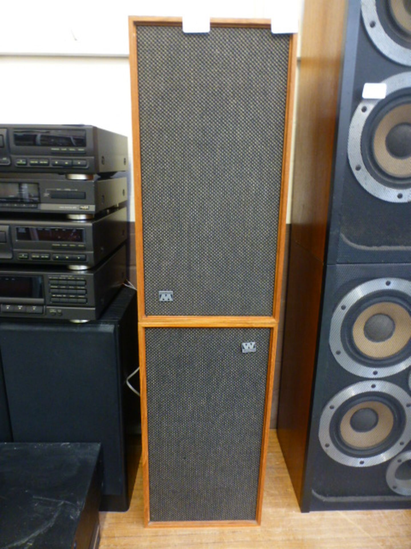 A pair of Wharfedale Linton 2 speakers