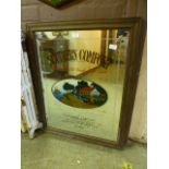 A Southern Comfort advertising mirror