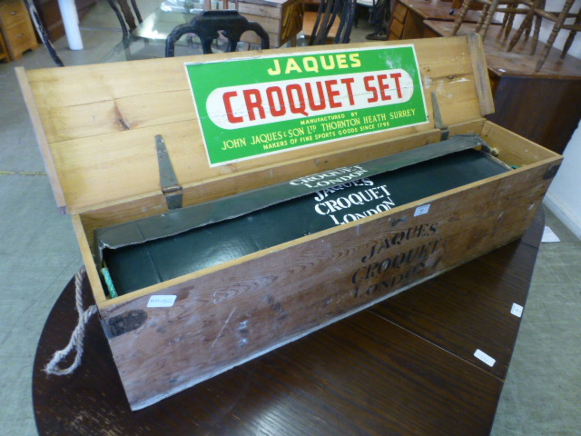 A Jaques croquet set