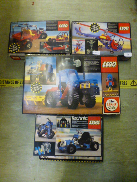 A selection of Lego sets to include 8844, 8845,