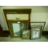 A selection of assorted framed and glazed prints etc.