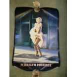 A poster of Marilyn Munroe