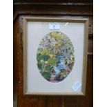 A framed and glazed watercolour of still life signed bottom right Francis Richardson