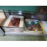 An assortment of LPs by various artists,