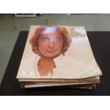 An assortment of LPs to include Barry Manilow, David Soul etc.