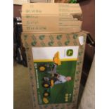 A boxed child's tractor