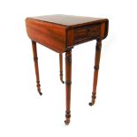 A Regency mahogany occasional table,