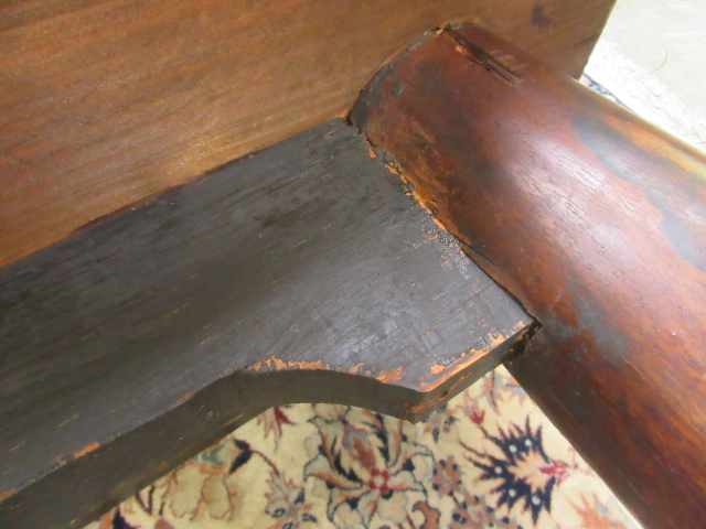 A 19th century rosewood library table, - Image 6 of 8