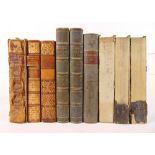 A collection of antiquarian books relating to Roman authors to include Claudianus,