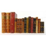 A collection of antiquarian French books to include Racine, Moliere, Hugo, Laforgue etc.