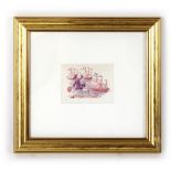 Barbara Brown (1942-2005) 'Art work to Christmas Stamp - The Three Ships', unsigned, watercolour,