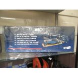 A boxed Mitre saw