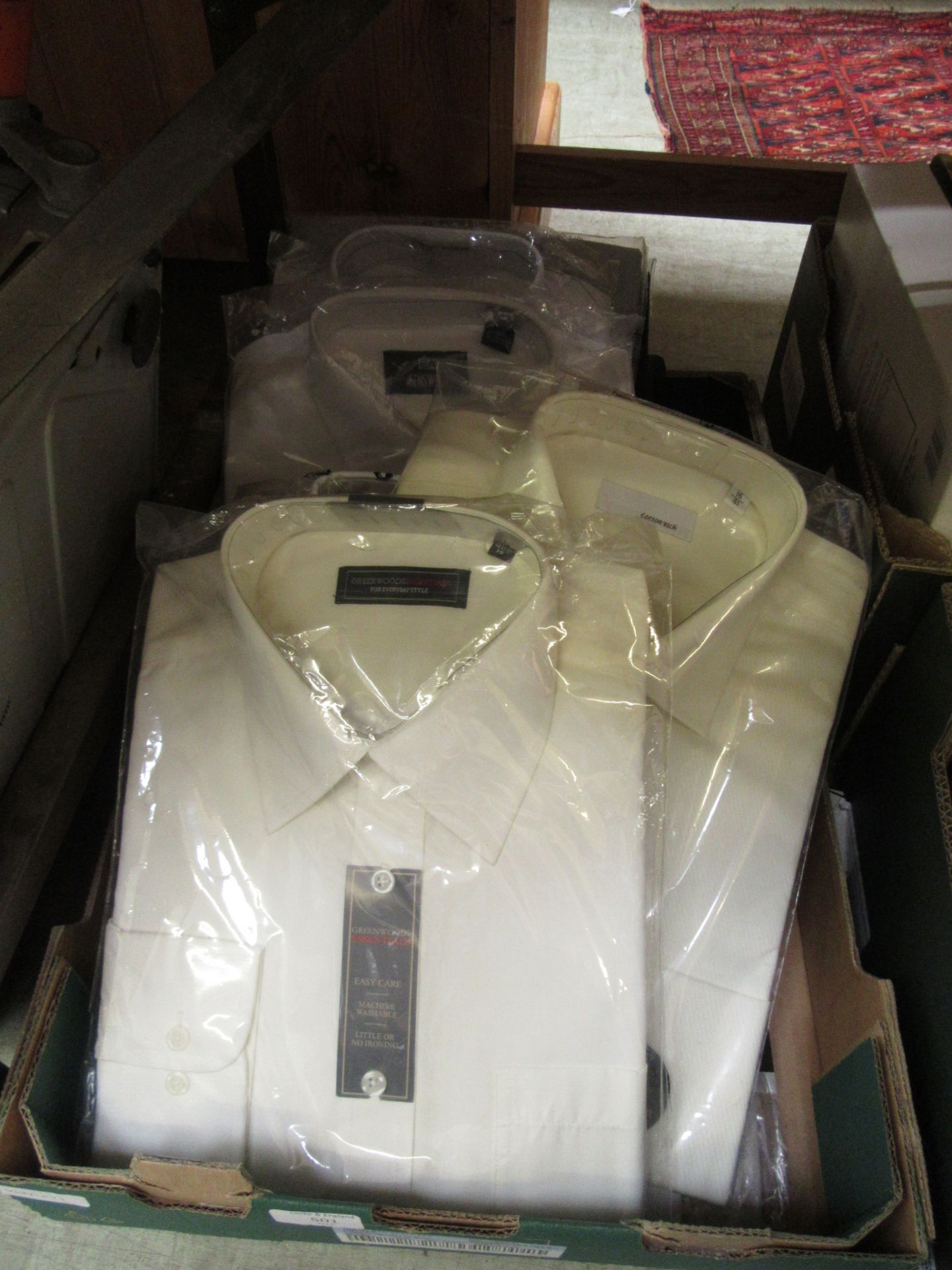 A quantity of men's as new shirts