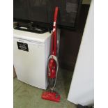A red vacuum