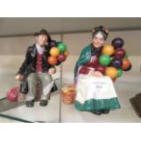 Two Royal Doulton figures, one 'The Old Balloon Seller' HN1315,