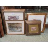 Six gilt framed Russell Flint prints