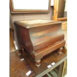 A 19th century mahogany commode