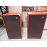 A pair of Wharfdale speakers