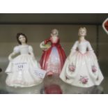 Three Royal Doulton figurines HN3481,