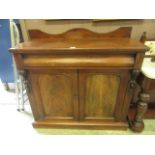 A Victorian mahogany chiffonier,