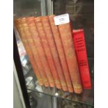 Six volumes of 'The History of the War' together with a Stanley Gibbons book dated 1953