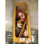 A boxed Pelham puppet
