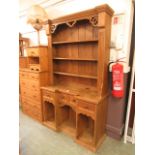 A pine dresser,